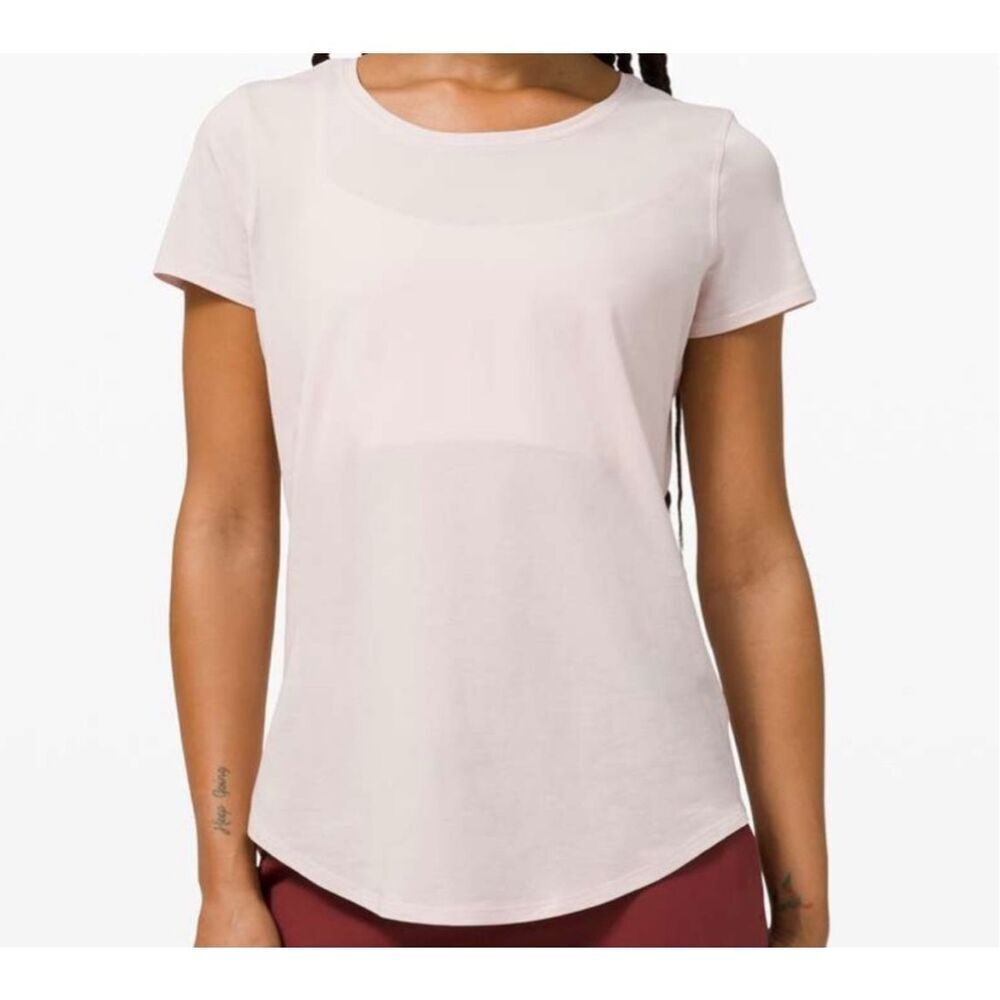 Lululemon Love Crew T-shirt Light Pink Size 8